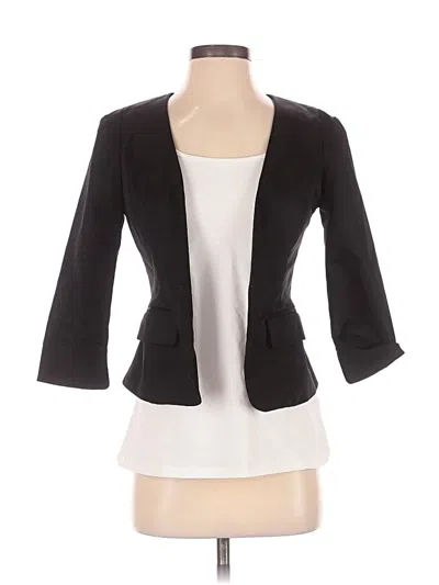 Pre-owned Assorted Brands Blazer Jacket In Black