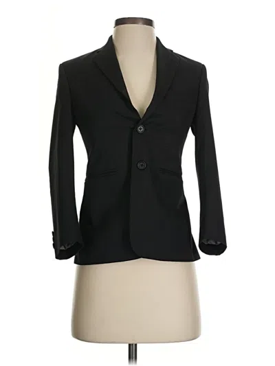 Pre-owned Assorted Brands Blazer Jacket In Black