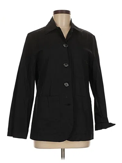 Pre-owned Assorted Brands Blazer Jacket In Black