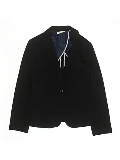 Pre-owned Assorted Brands Kids' Blazer Jacket In Black