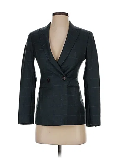 Pre-owned Assorted Brands Blazer Jacket In Black