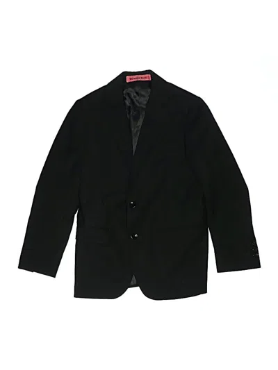 Pre-owned Assorted Brands Kids' Blazer Jacket In Black