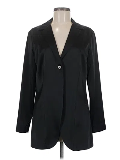 Pre-owned Assorted Brands Blazer Jacket In Black