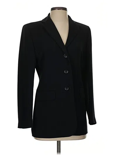 Pre-owned Assorted Brands Blazer Jacket In Black