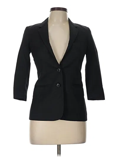 Pre-owned Assorted Brands Blazer Jacket In Black