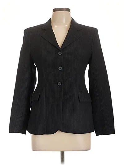 Pre-owned Assorted Brands Blazer Jacket In Black