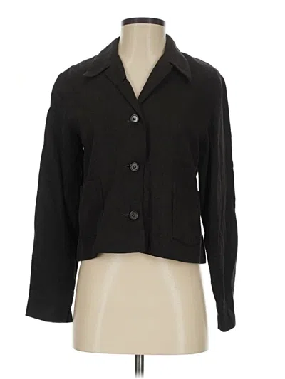 Pre-owned Assorted Brands Blazer Jacket In Black