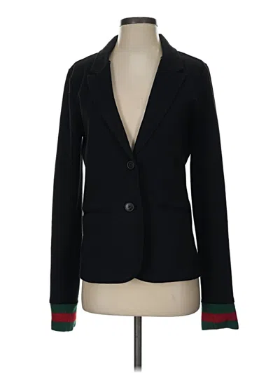 Pre-owned Assorted Brands Blazer Jacket In Black