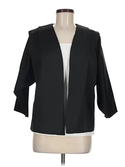 Pre-owned Assorted Brands Blazer Jacket In Black