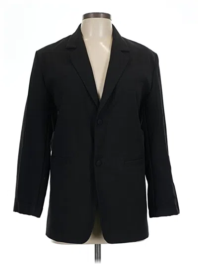 Pre-owned Assorted Brands Blazer Jacket In Black