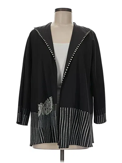Pre-owned Assorted Brands Blazer Jacket In Black