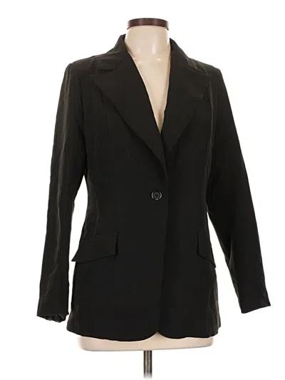 Pre-owned Assorted Brands Blazer Jacket In Black