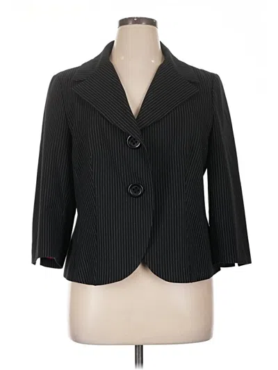 Pre-owned Assorted Brands Blazer Jacket In Black