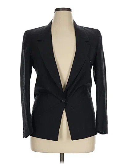 Pre-owned Assorted Brands Blazer Jacket In Black