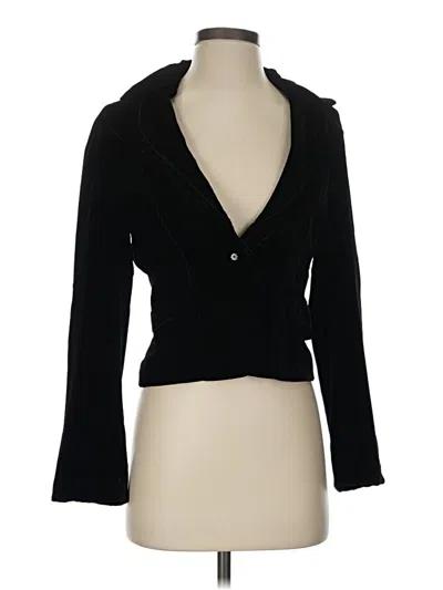Pre-owned Assorted Brands Blazer Jacket In Black