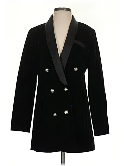 Pre-owned Assorted Brands Blazer Jacket In Black
