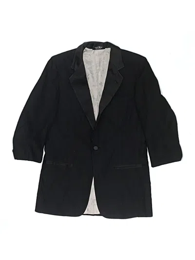 Pre-owned Assorted Brands Kids' Blazer Jacket In Black