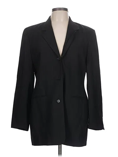 Pre-owned Assorted Brands Blazer Jacket In Black