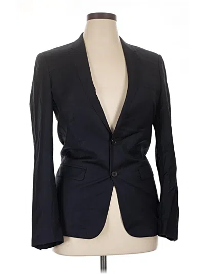 Pre-owned Assorted Brands Blazer Jacket In Black