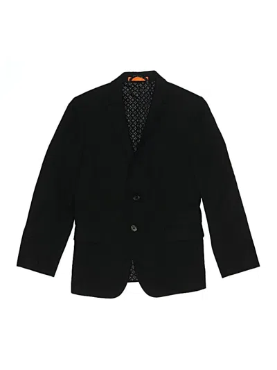 Pre-owned Assorted Brands Kids' Blazer Jacket In Black