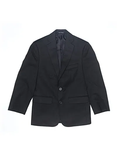 Pre-owned Assorted Brands Kids' Blazer Jacket In Black