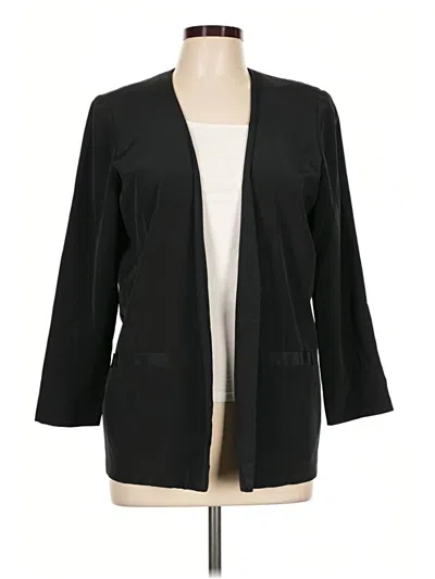 Pre-owned Assorted Brands Blazer Jacket In Black