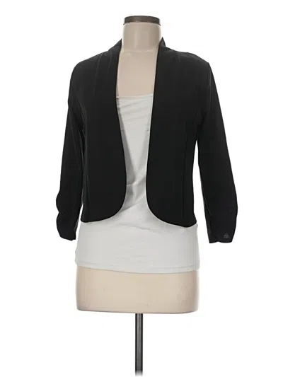 Pre-owned Assorted Brands Blazer Jacket In Black