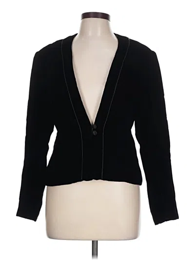 Pre-owned Assorted Brands Blazer Jacket In Black