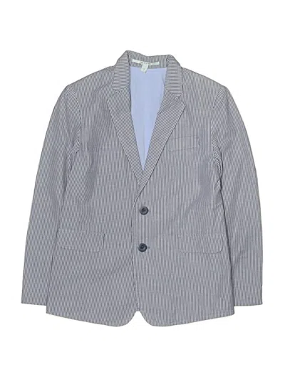 Pre-owned Assorted Brands Kids' Blazer Jacket In Blue
