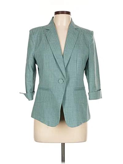 Pre-owned Assorted Brands Blazer Jacket In Blue