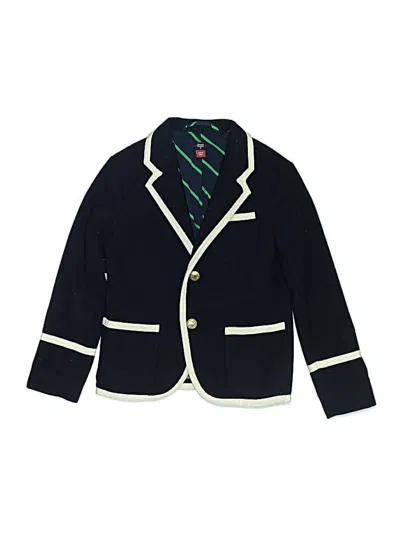 Pre-owned Assorted Brands Kids' Blazer Jacket In Blue