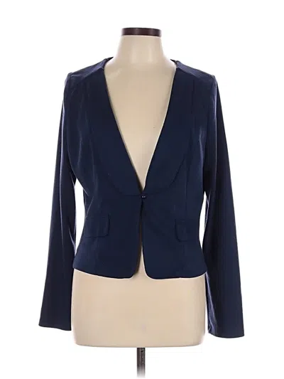 Pre-owned Assorted Brands Blazer Jacket In Blue