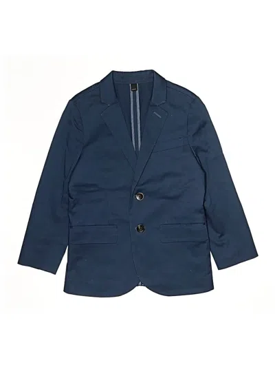 Pre-owned Assorted Brands Kids' Blazer Jacket In Blue