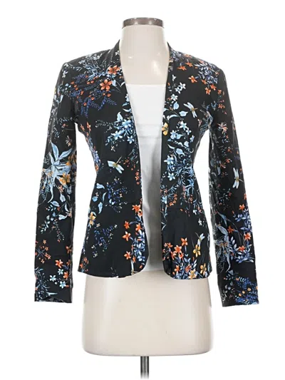 Pre-owned Assorted Brands Blazer Jacket In Blue