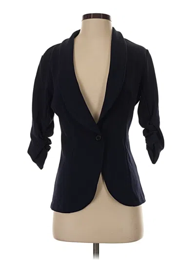 Pre-owned Assorted Brands Blazer Jacket In Blue