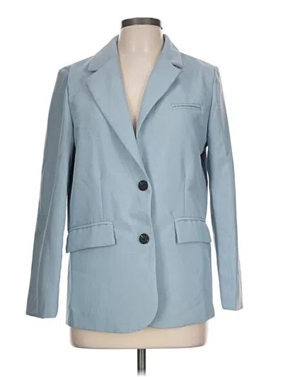 Pre-owned Assorted Brands Blazer Jacket In Blue