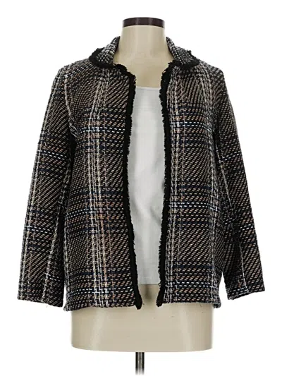 Pre-owned Assorted Brands Blazer Jacket In Blue