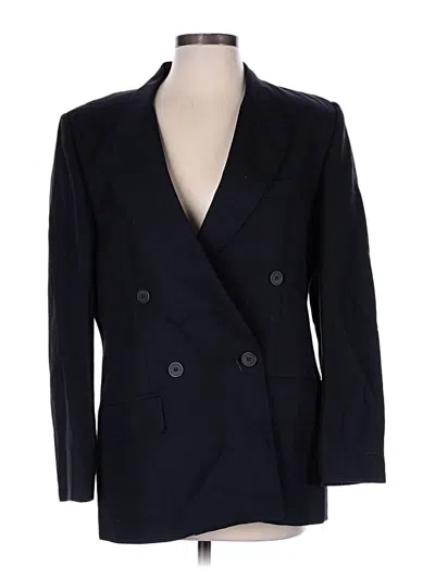 Pre-owned Assorted Brands Blazer Jacket In Blue