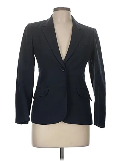Pre-owned Assorted Brands Blazer Jacket In Blue