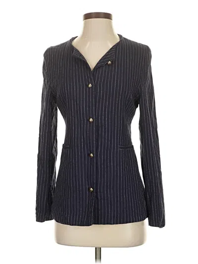 Pre-owned Assorted Brands Blazer Jacket In Blue