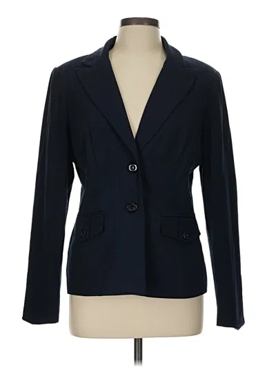 Pre-owned Assorted Brands Blazer Jacket In Blue