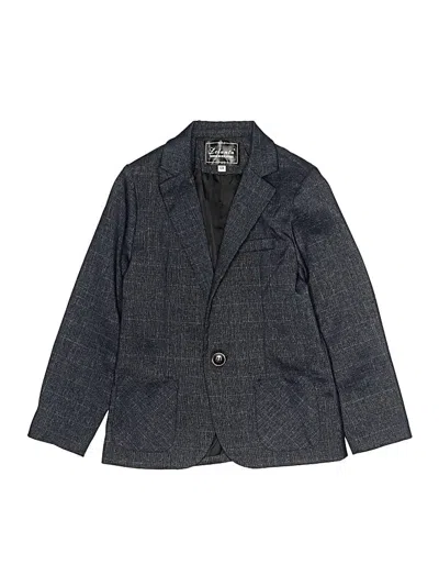Pre-owned Assorted Brands Kids' Blazer Jacket In Blue