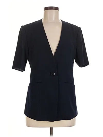 Pre-owned Assorted Brands Blazer Jacket In Blue