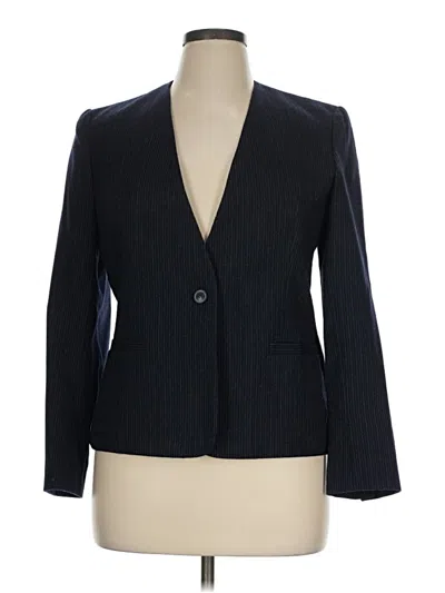 Pre-owned Assorted Brands Blazer Jacket In Blue
