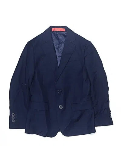 Pre-owned Assorted Brands Kids' Blazer Jacket In Blue