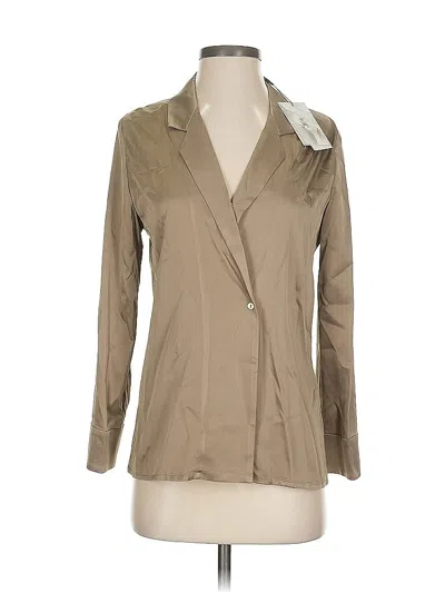 Pre-owned Assorted Brands Blazer Jacket In Brown