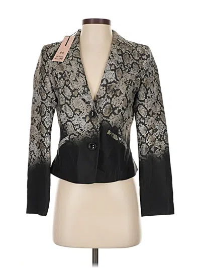 Pre-owned Assorted Brands Blazer Jacket In Brown