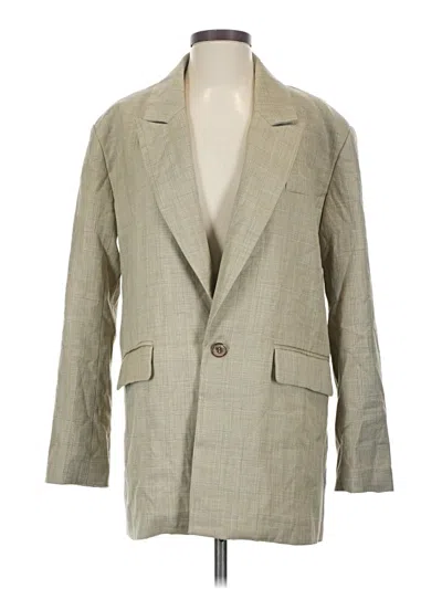 Pre-owned Assorted Brands Blazer Jacket In Brown