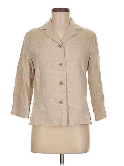 Pre-owned Assorted Brands Blazer Jacket In Brown