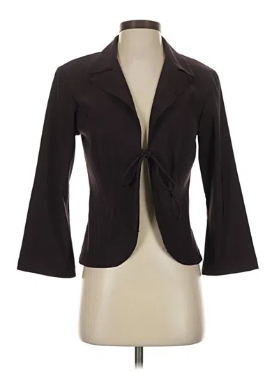 Pre-owned Assorted Brands Blazer Jacket In Brown